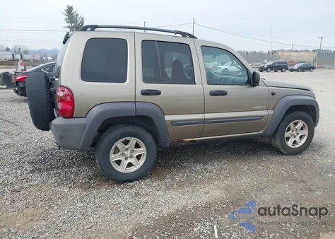 2004 Jeep Liberty Sport from USA, damaged, VIN 1J4GL48K34W190070
